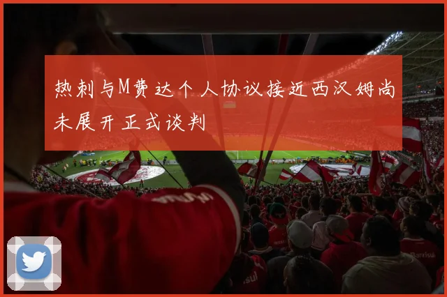 热刺与M费达个人协议接近西汉姆尚未展开正式谈判